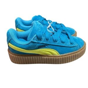 puma fenty creeper blue womens sz 5.5